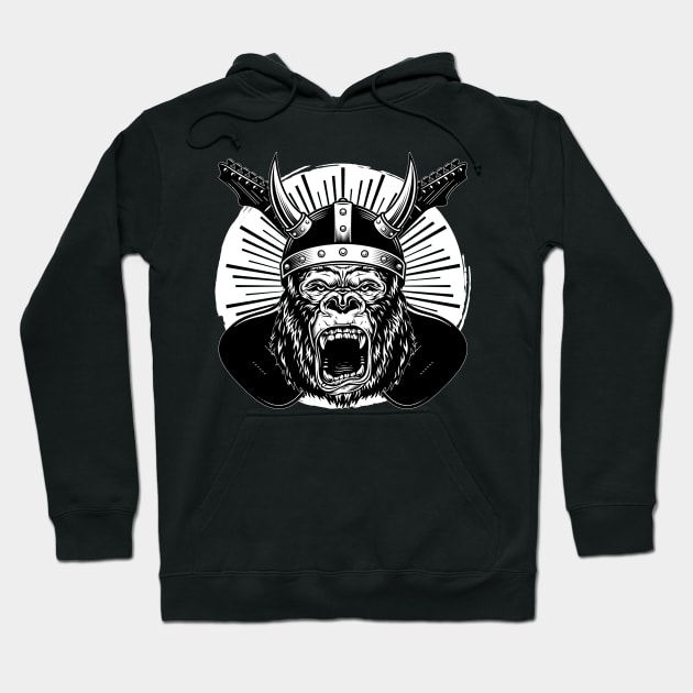 Guitarist Hoodie by Onceer